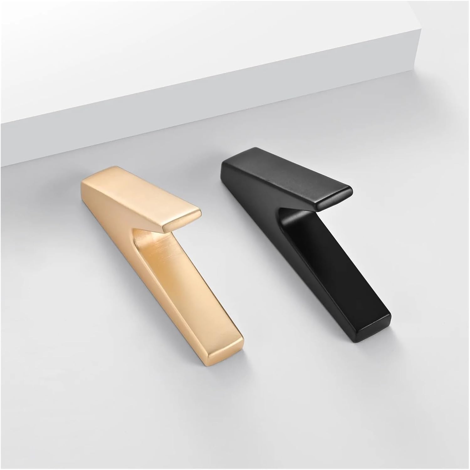 Set de 5 Crochet Moderne & Design Argenté en Métal Solide