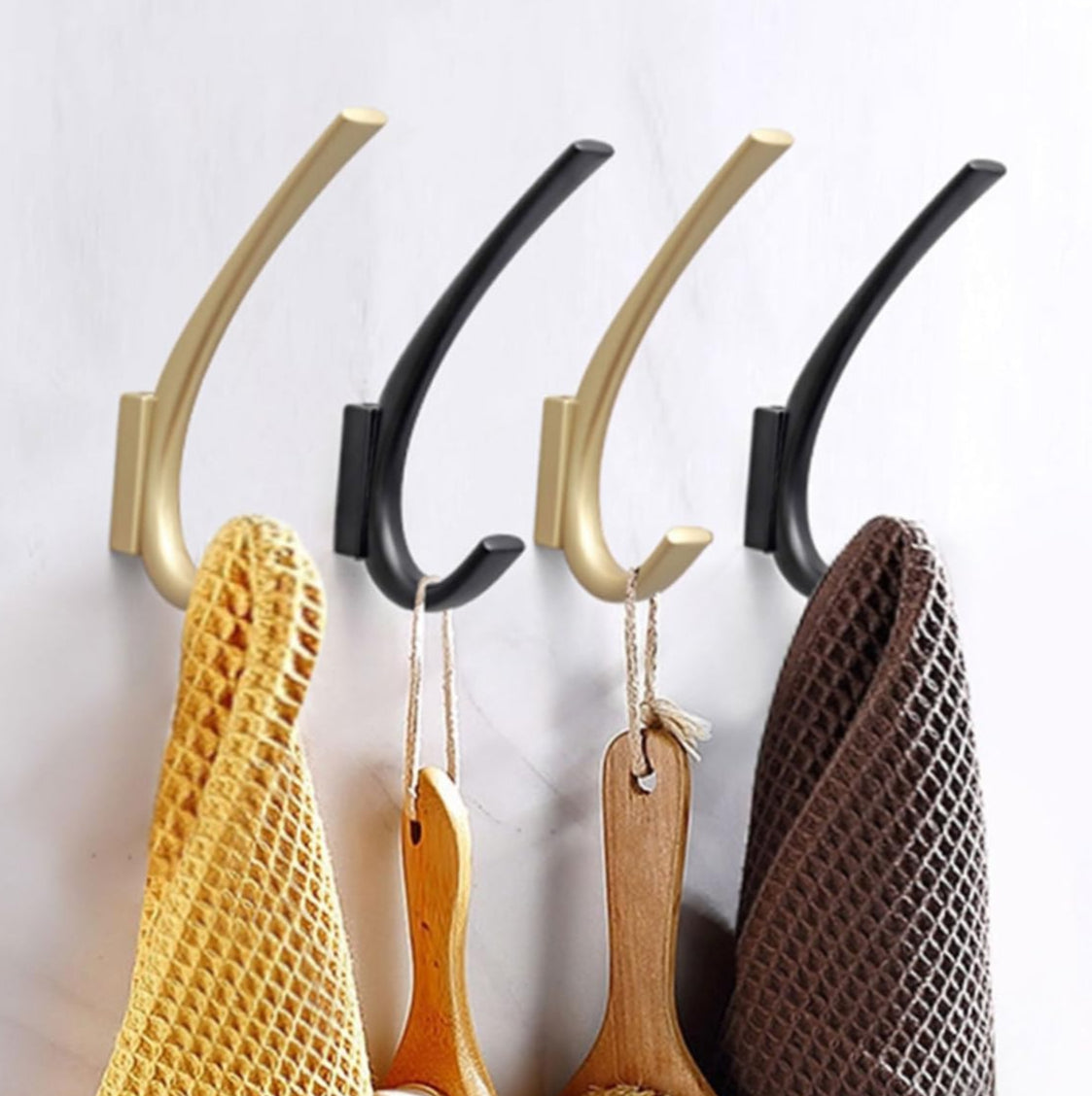 Portant manteau Noir Simple 1 pièce en Métal