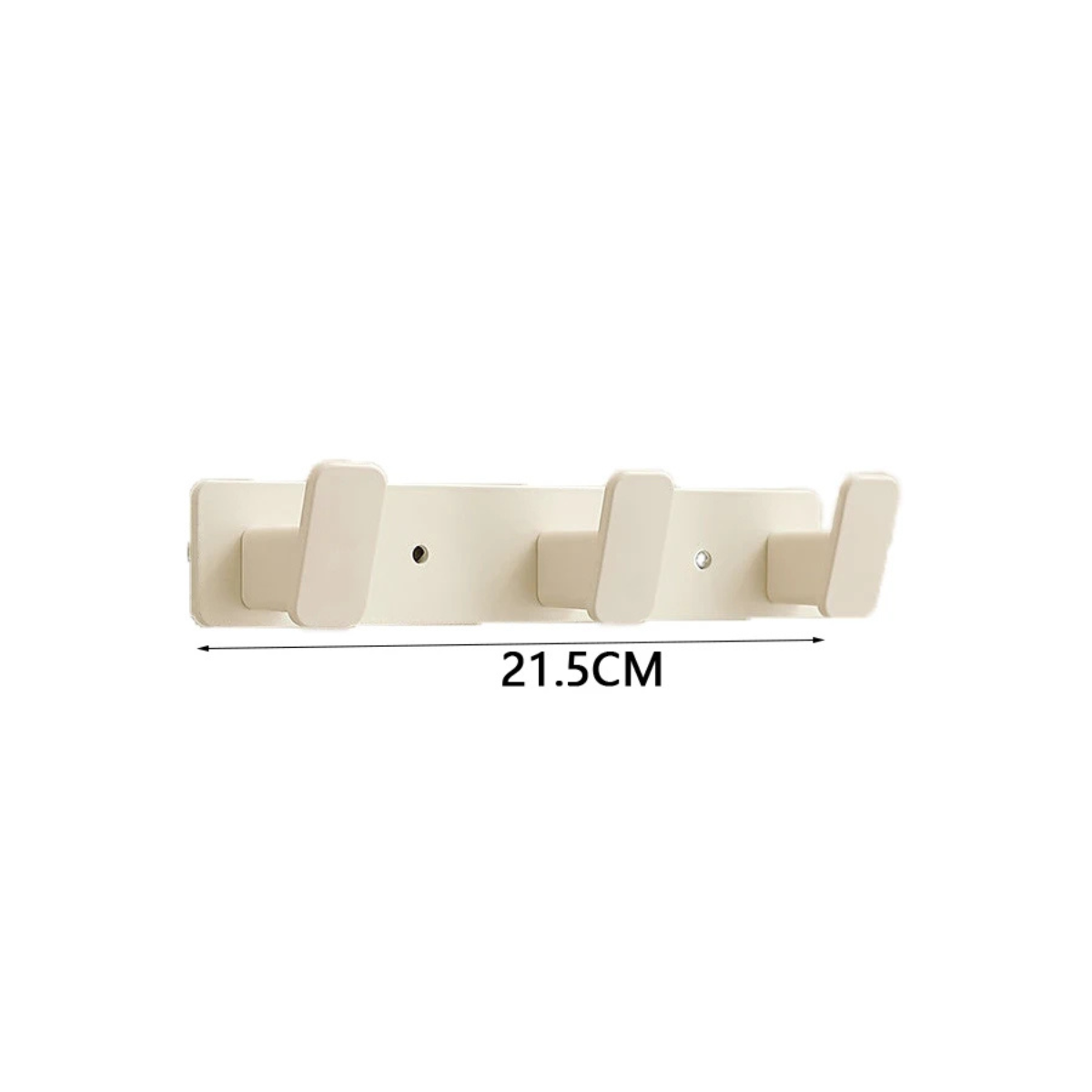 Simple Attache murale Blanche avec 3 emplacement