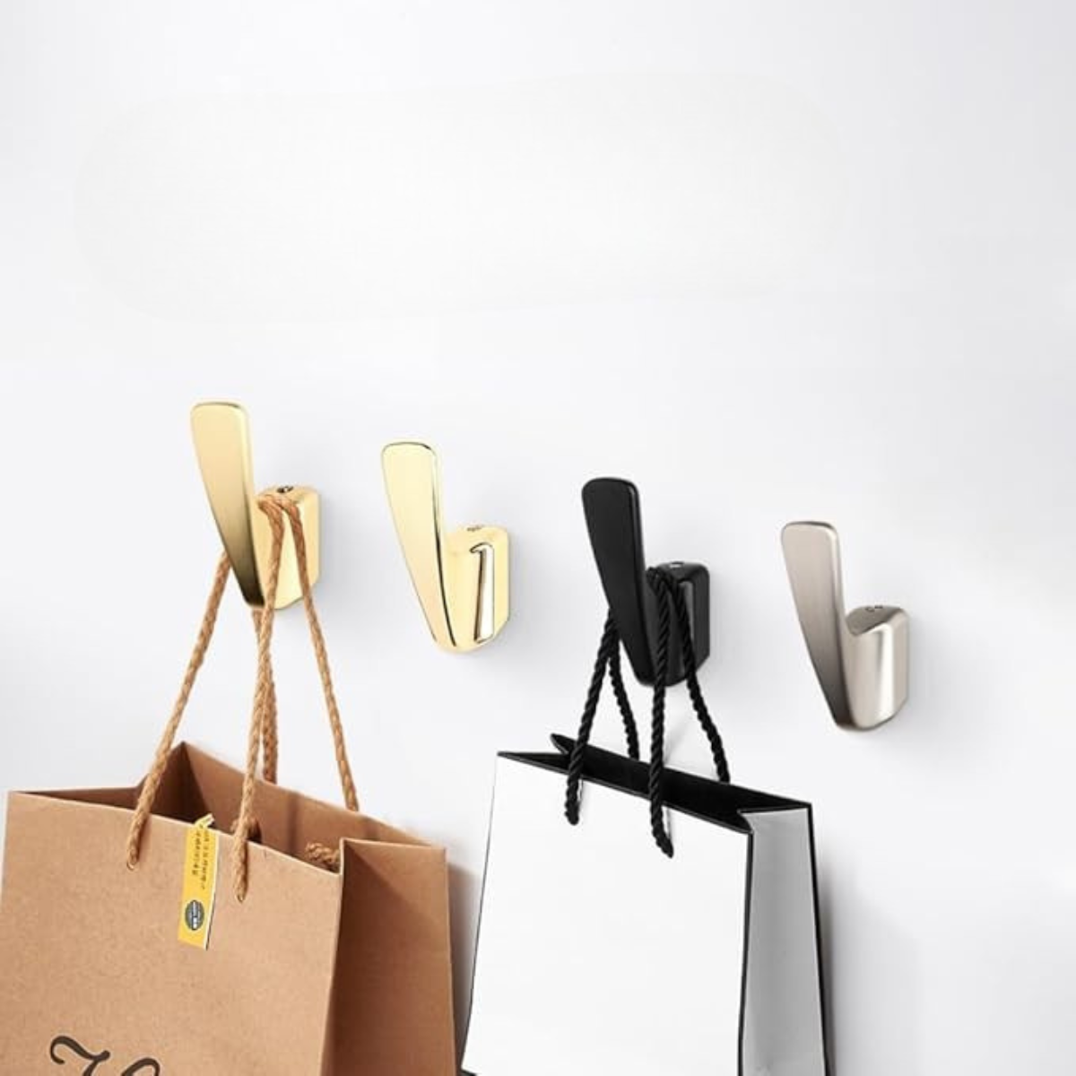 Accroche Mural dorée en Métal léger