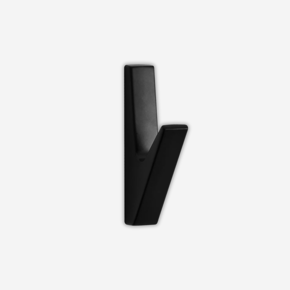 Crochet Mural de Décoration Noir Effet Design en Zinc