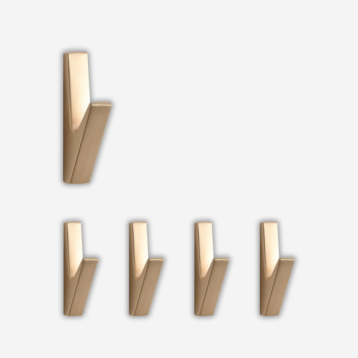 Set de Crochet muraux Chic dorée Design