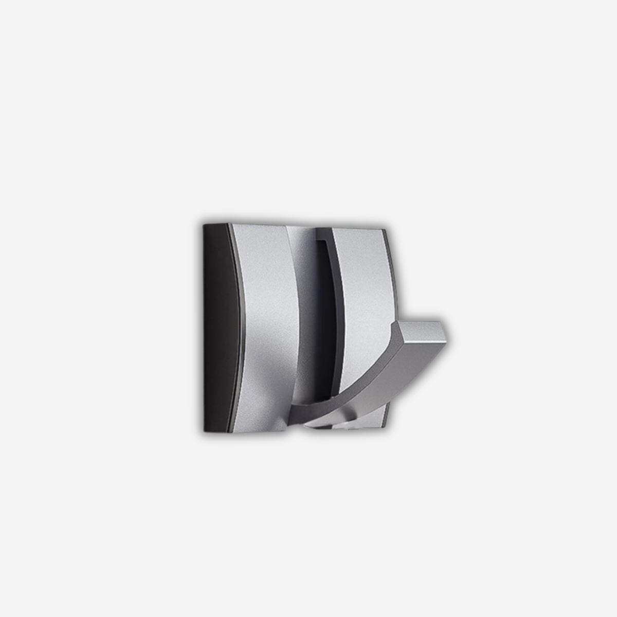 Support Mural Gris Foncé en Aluminium