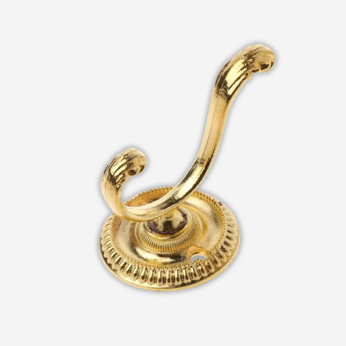 Patère Murale Chic Doré en Zinc