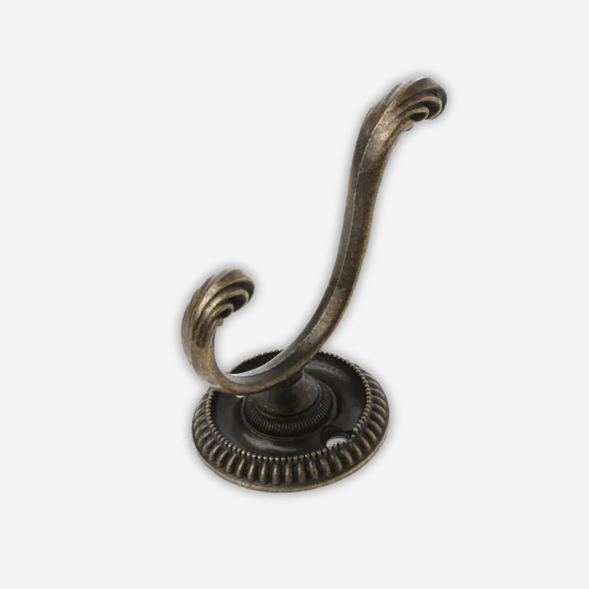 Support mural pour manteaux Vintage en Zinc