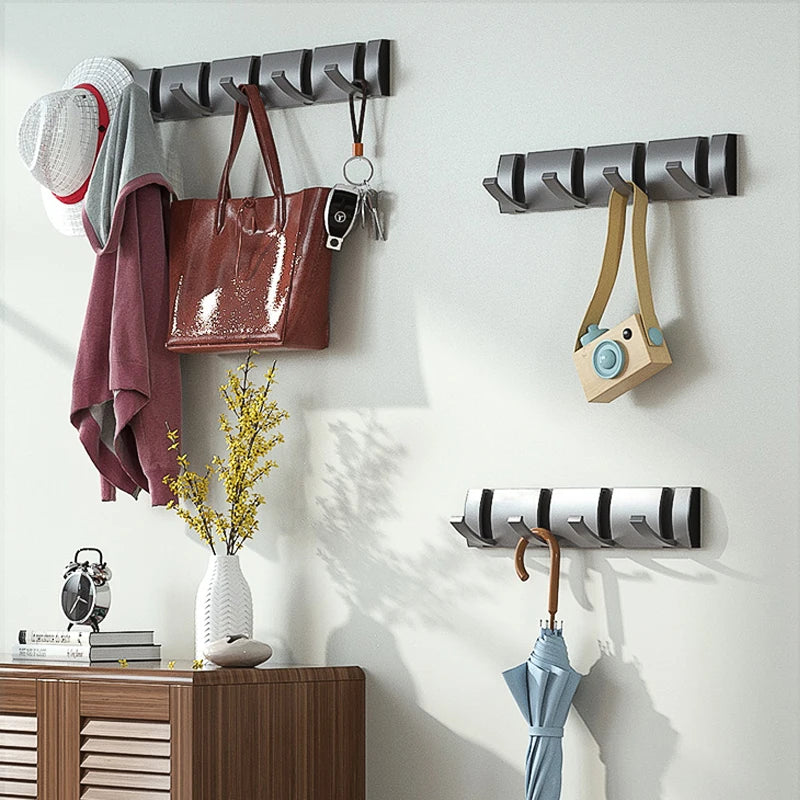 Support Mural Gris Foncé en Aluminium