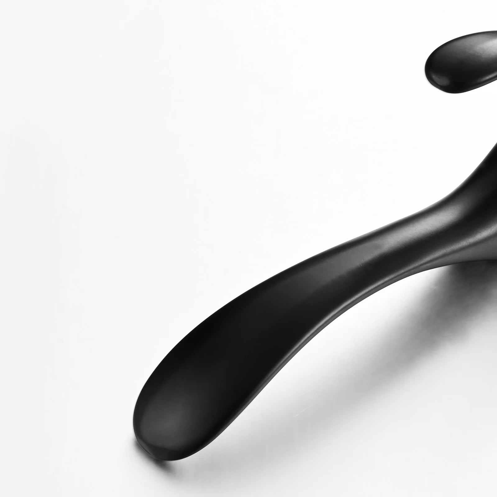 Lot de 5 Porte manteau Noir Droit ou Ondulé