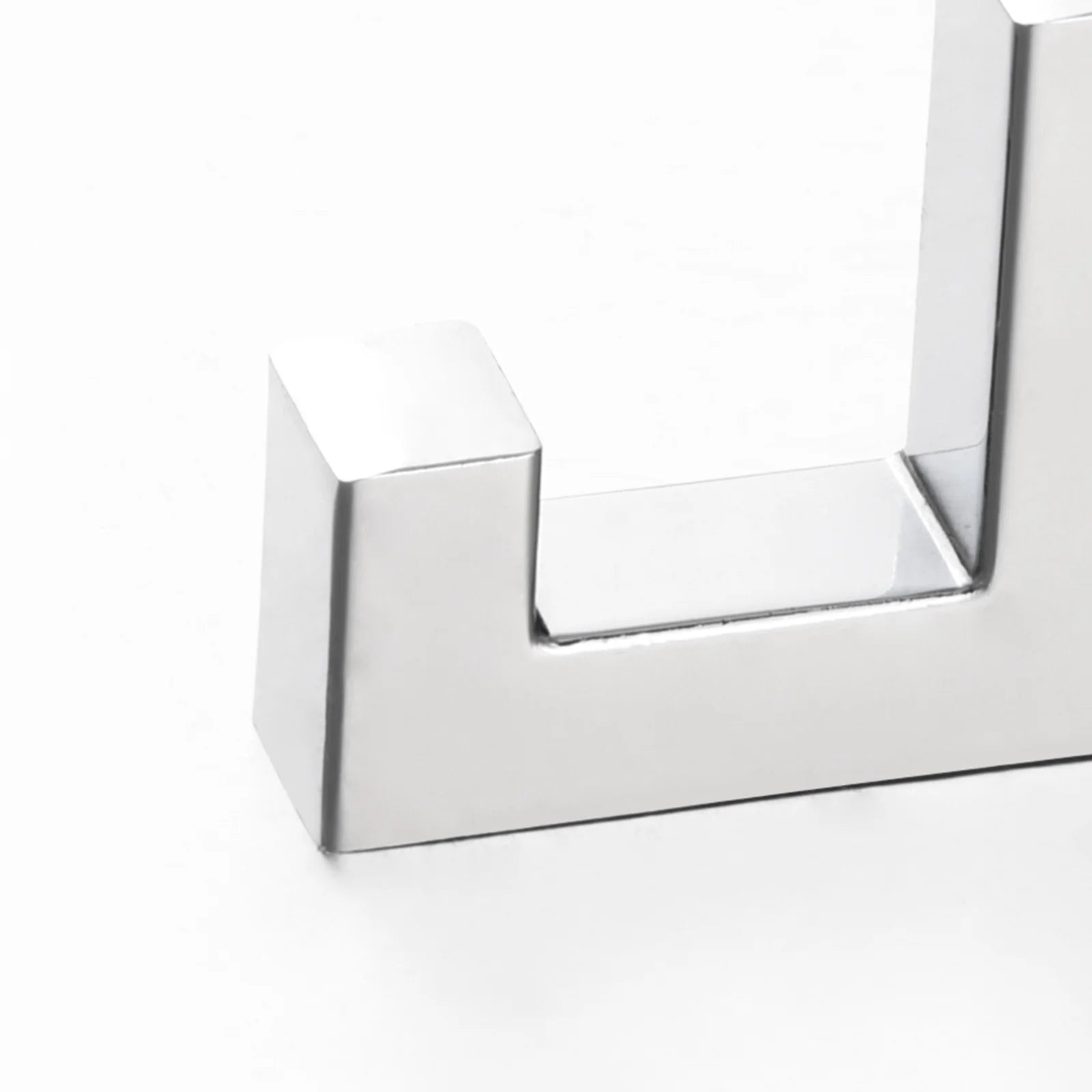 5 Porte manteau Muraux Cubique Blanc en Métal léger